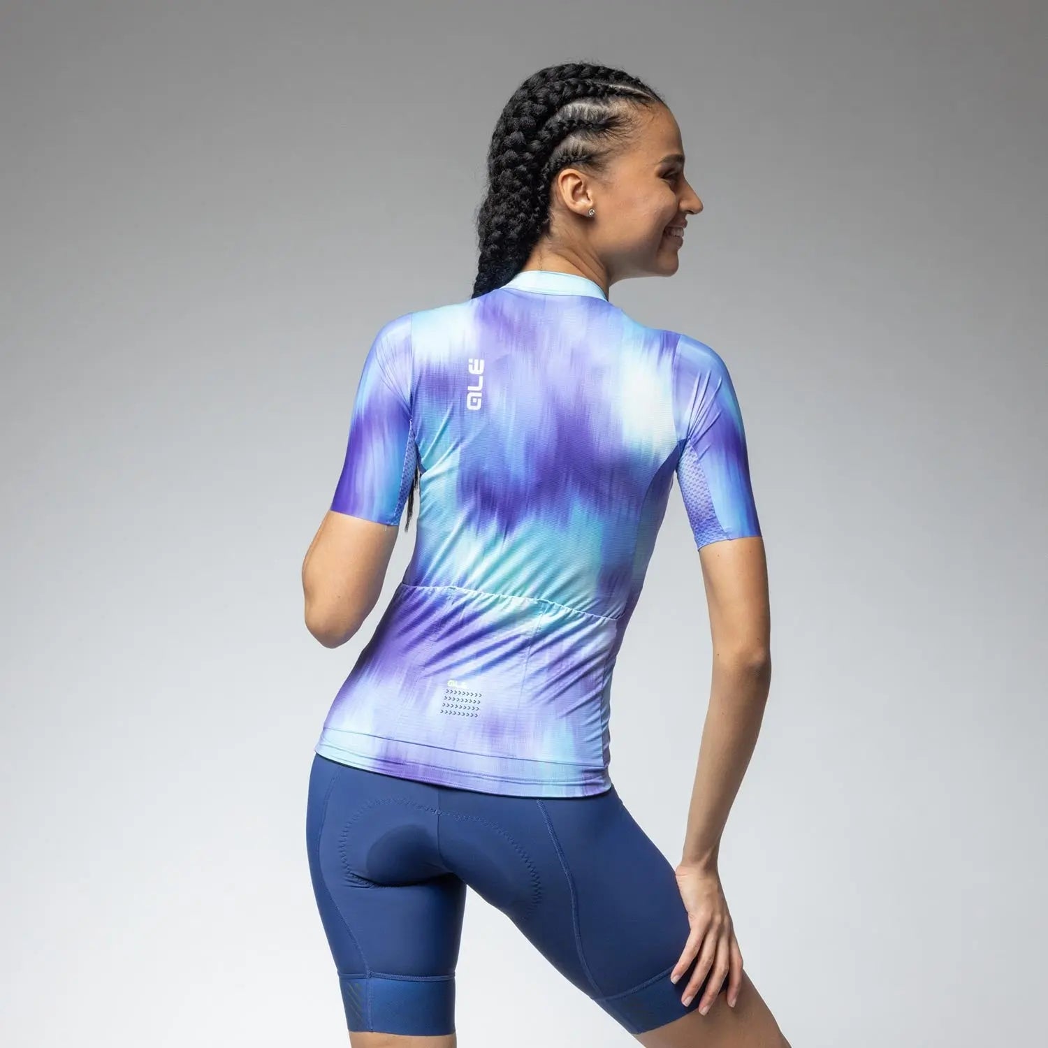 Ale Clothing Argon PR-E Ladies Short Sleeves Jersey Blue - FREE UK Shipping, FREE 365 Day Returns | Moto Central