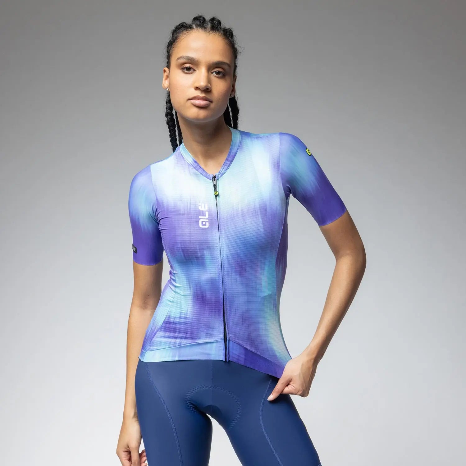 Ale Clothing Argon PR-E Ladies Short Sleeves Jersey Blue - FREE UK Shipping, FREE 365 Day Returns | Moto Central