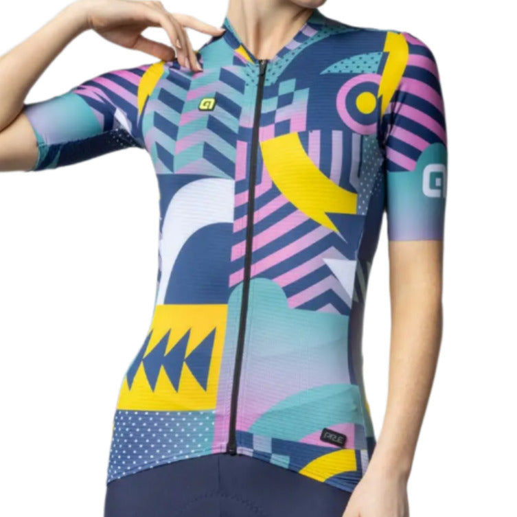Ale Clothing Games PR-E Ladies Short Sleeves Jersey Multicolour - FREE UK Shipping, FREE 365 Day Returns | Moto Central