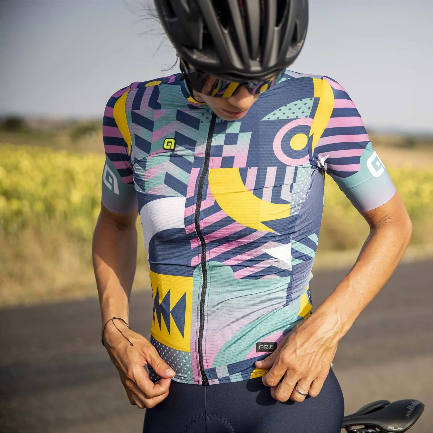 Ale Clothing Games PR-E Ladies Short Sleeves Jersey Multicolour - FREE UK Shipping, FREE 365 Day Returns | Moto Central