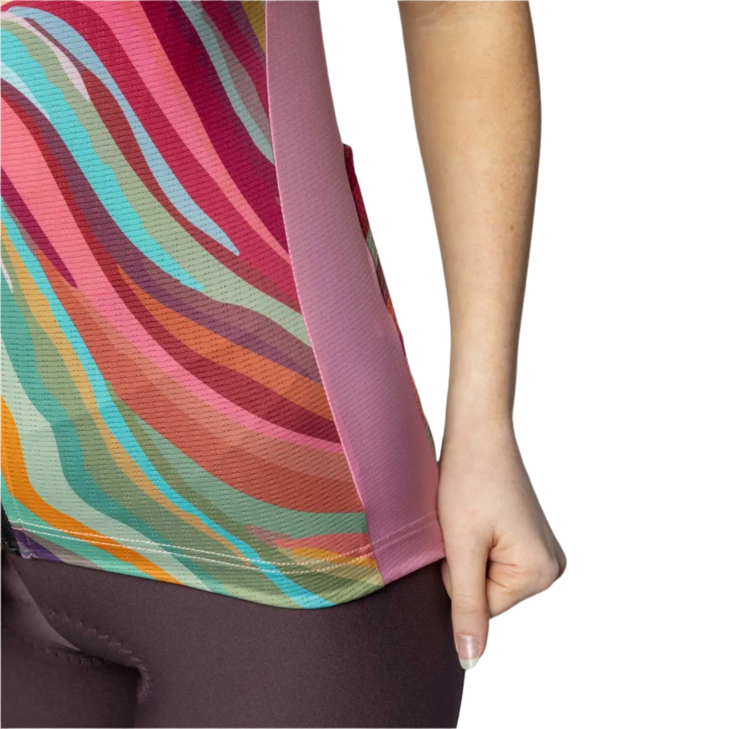 Ale Clothing Rainbow PR-E Ladies Short Sleeves Jersey Multicolour - FREE UK Shipping, FREE 365 Day Returns | Moto Central