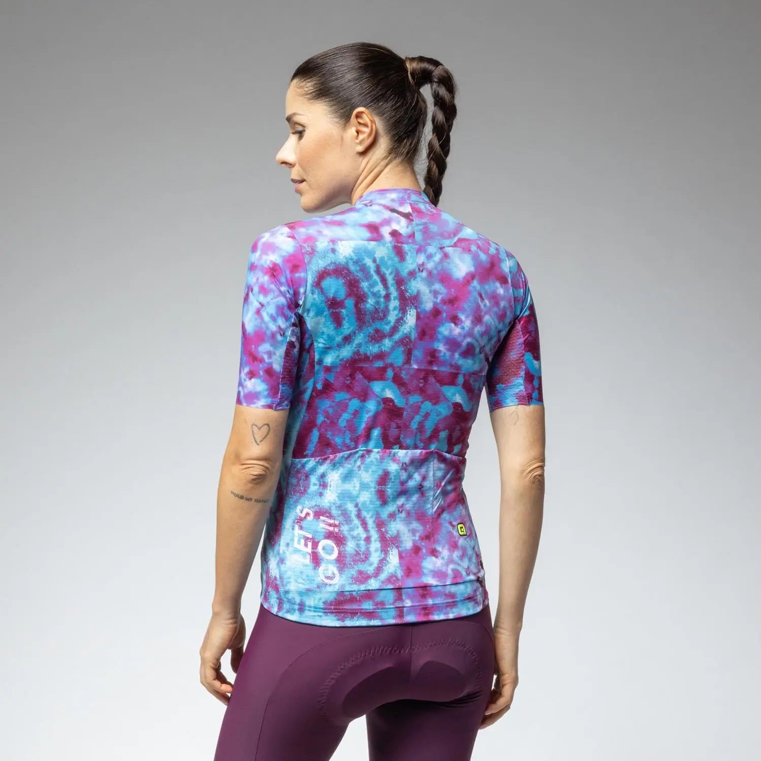Ale Clothing Clorofilla PR-E Ladies Short Sleeves Jersey Multicolour - FREE UK Shipping, FREE 365 Day Returns | Moto Central