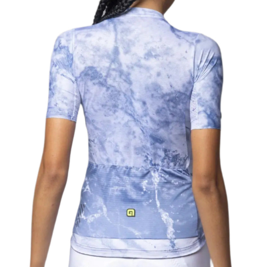 Ale Clothing Marble PR-E Ladies Short Sleeves Jersey Light / Blue - FREE UK Shipping, FREE 365 Day Returns | Moto Central