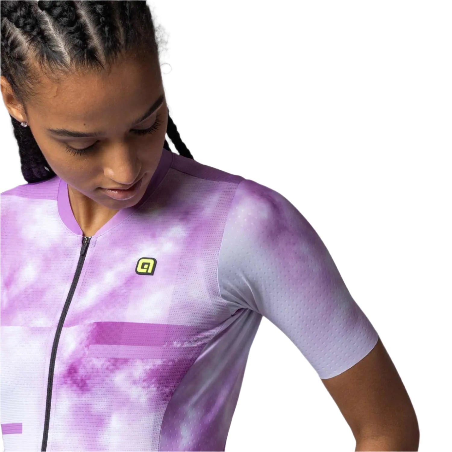 Ale Clothing Atmosphera PR-E Ladies Short Sleeves Jersey Pink - FREE UK Shipping, FREE 365 Day Returns | Moto Central