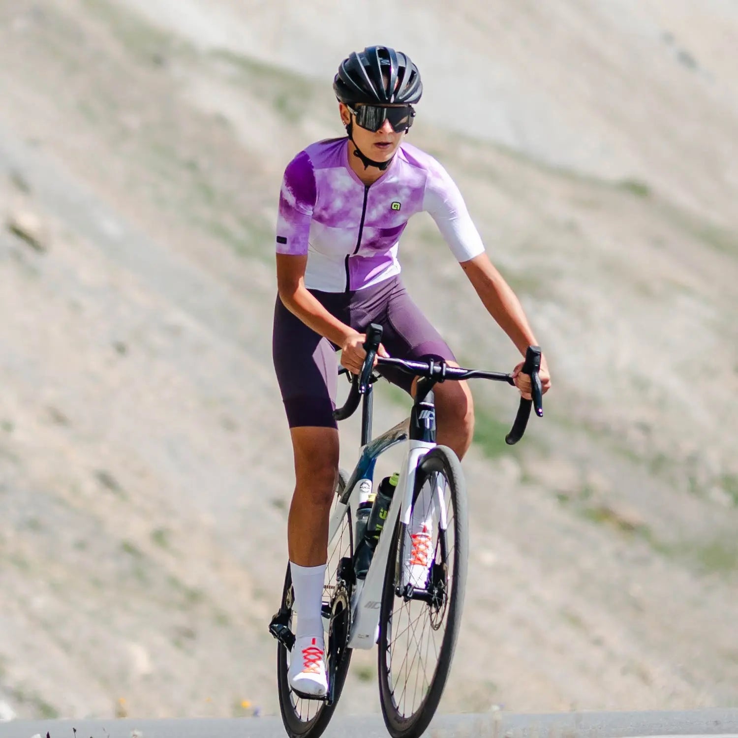 Ale Clothing Atmosphera PR-E Ladies Short Sleeves Jersey Pink - FREE UK Shipping, FREE 365 Day Returns | Moto Central