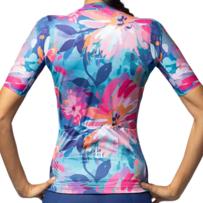 Ale Clothing Jardin PR-E Ladies Short Sleeves Jersey Multicolour - FREE UK Shipping, FREE 365 Day Returns | Moto Central