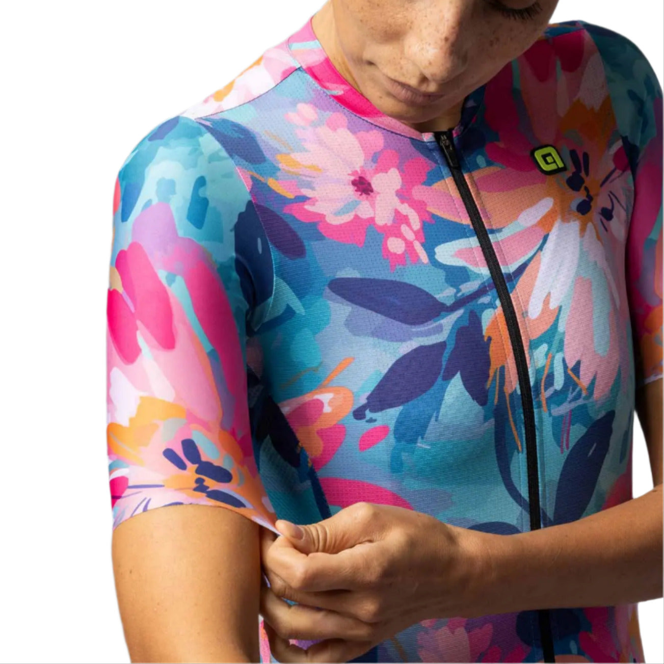 Ale Clothing Jardin PR-E Ladies Short Sleeves Jersey Multicolour - FREE UK Shipping, FREE 365 Day Returns | Moto Central
