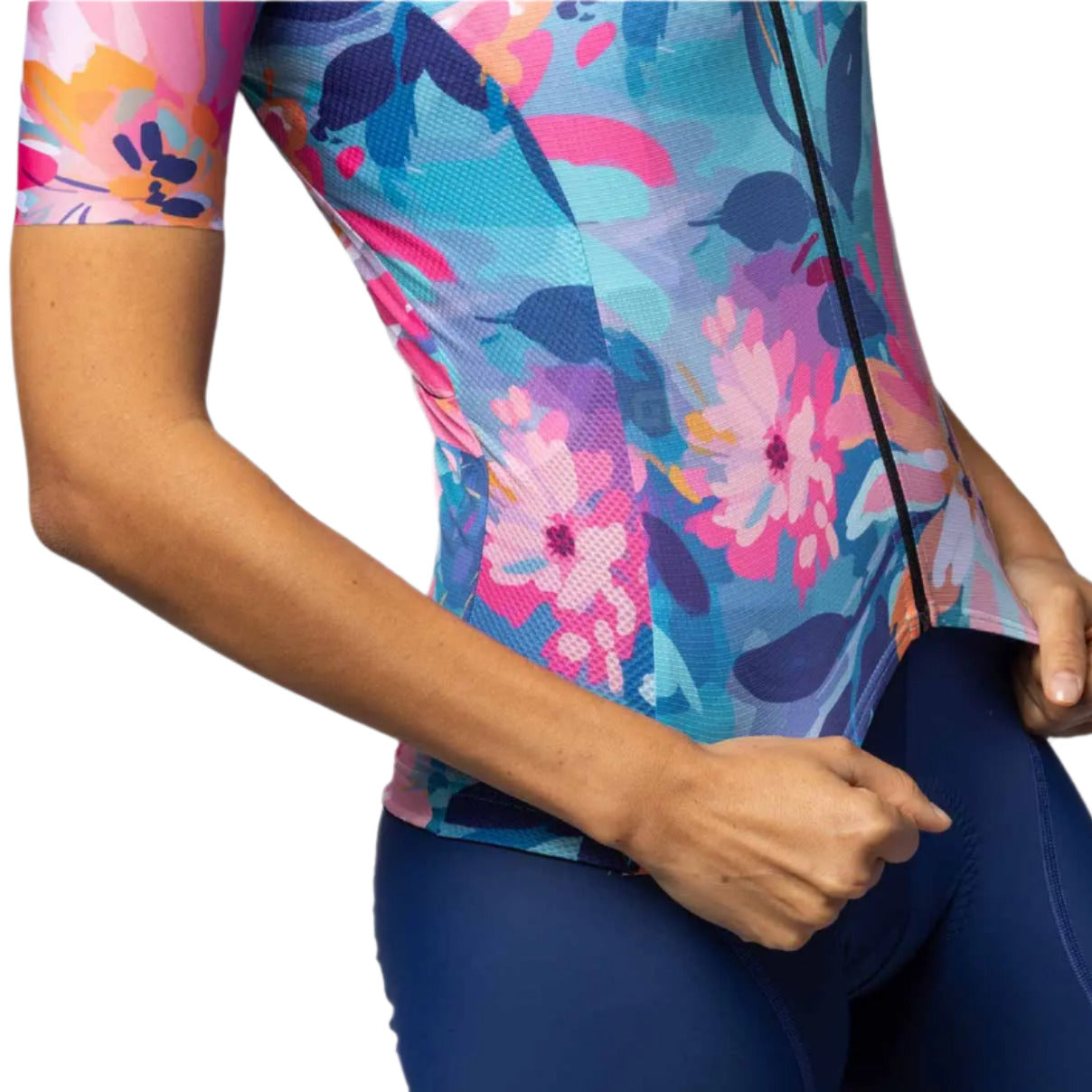 Ale Clothing Jardin PR-E Ladies Short Sleeves Jersey Multicolour - FREE UK Shipping, FREE 365 Day Returns | Moto Central