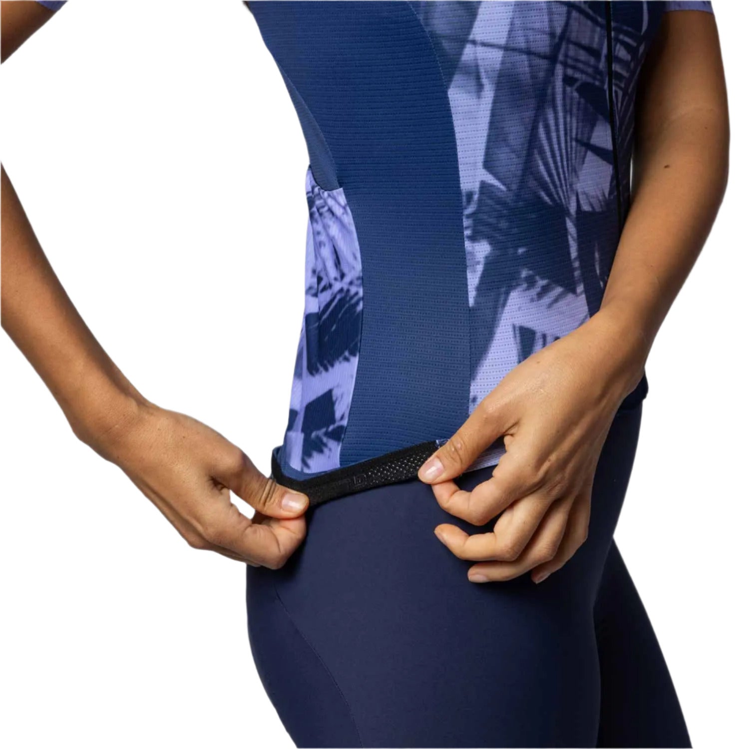 Ale Clothing Palm PR-E Ladies Short Sleeves Jersey Blue - FREE UK Shipping, FREE 365 Day Returns | Moto Central