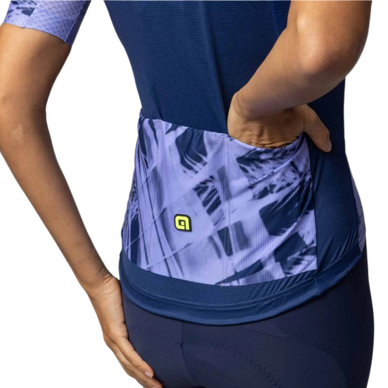 Ale Clothing Palm PR-E Ladies Short Sleeves Jersey Blue - FREE UK Shipping, FREE 365 Day Returns | Moto Central