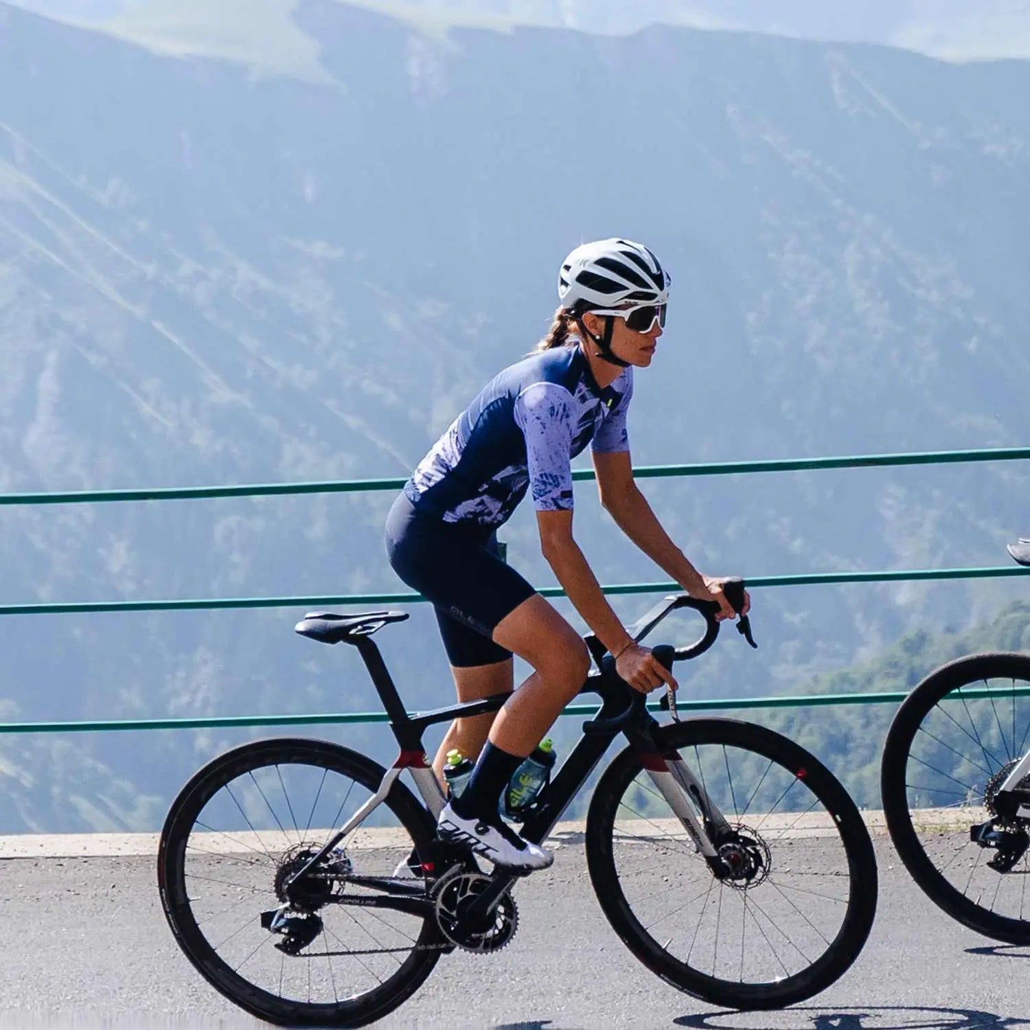 Ale Clothing Palm PR-E Ladies Short Sleeves Jersey Blue - FREE UK Shipping, FREE 365 Day Returns | Moto Central