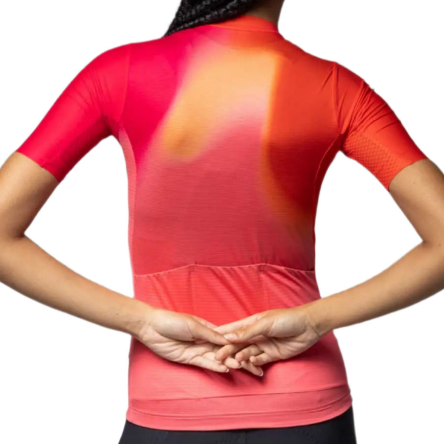 Ale Clothing Flash PR-E Ladies Short Sleeves Jersey Orange - FREE UK Shipping, FREE 365 Day Returns | Moto Central