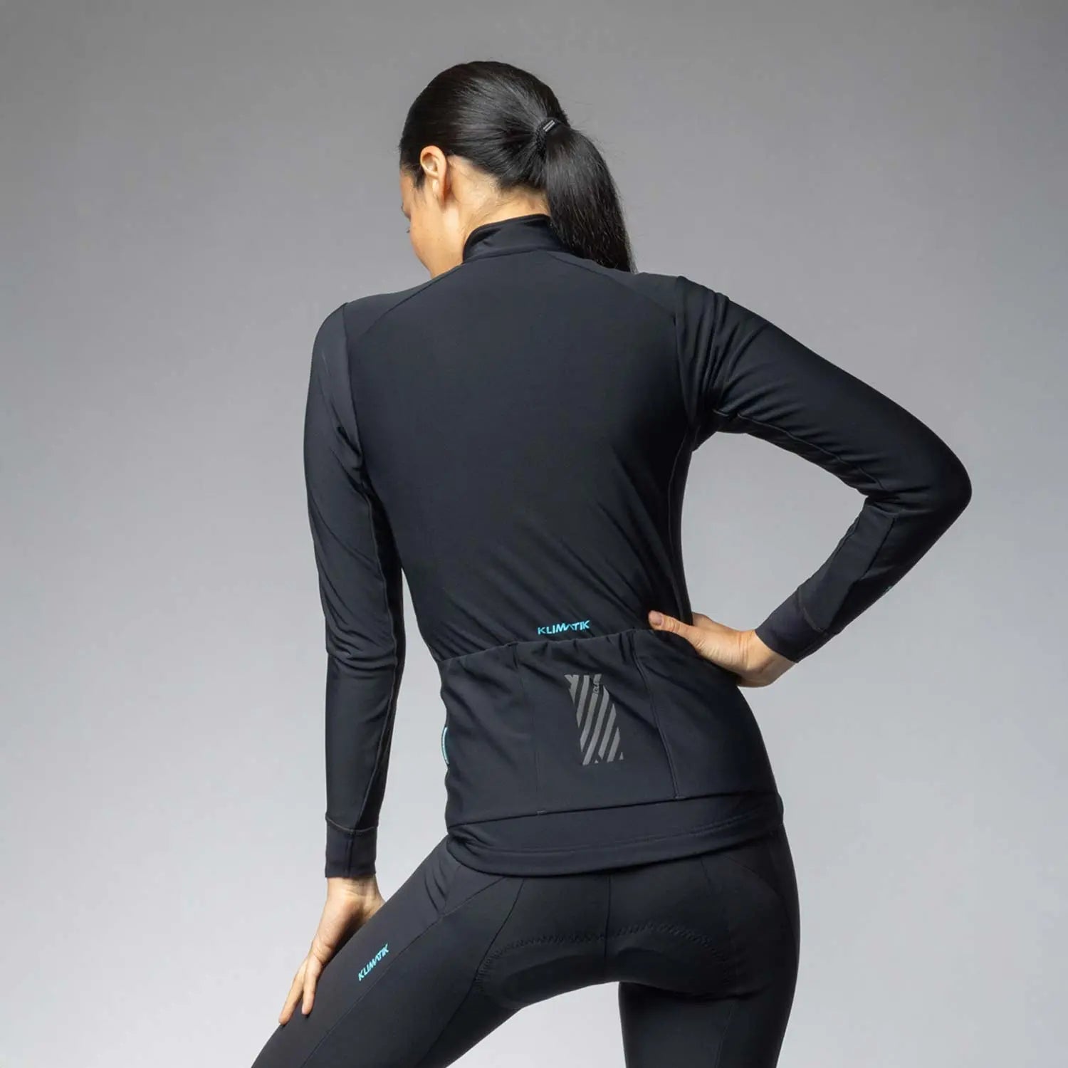 Ale Clothing K-Idro Klimatik Ladies Long Sleeves Jersey Black - FREE UK Shipping, FREE 365 Day Returns | Moto Central