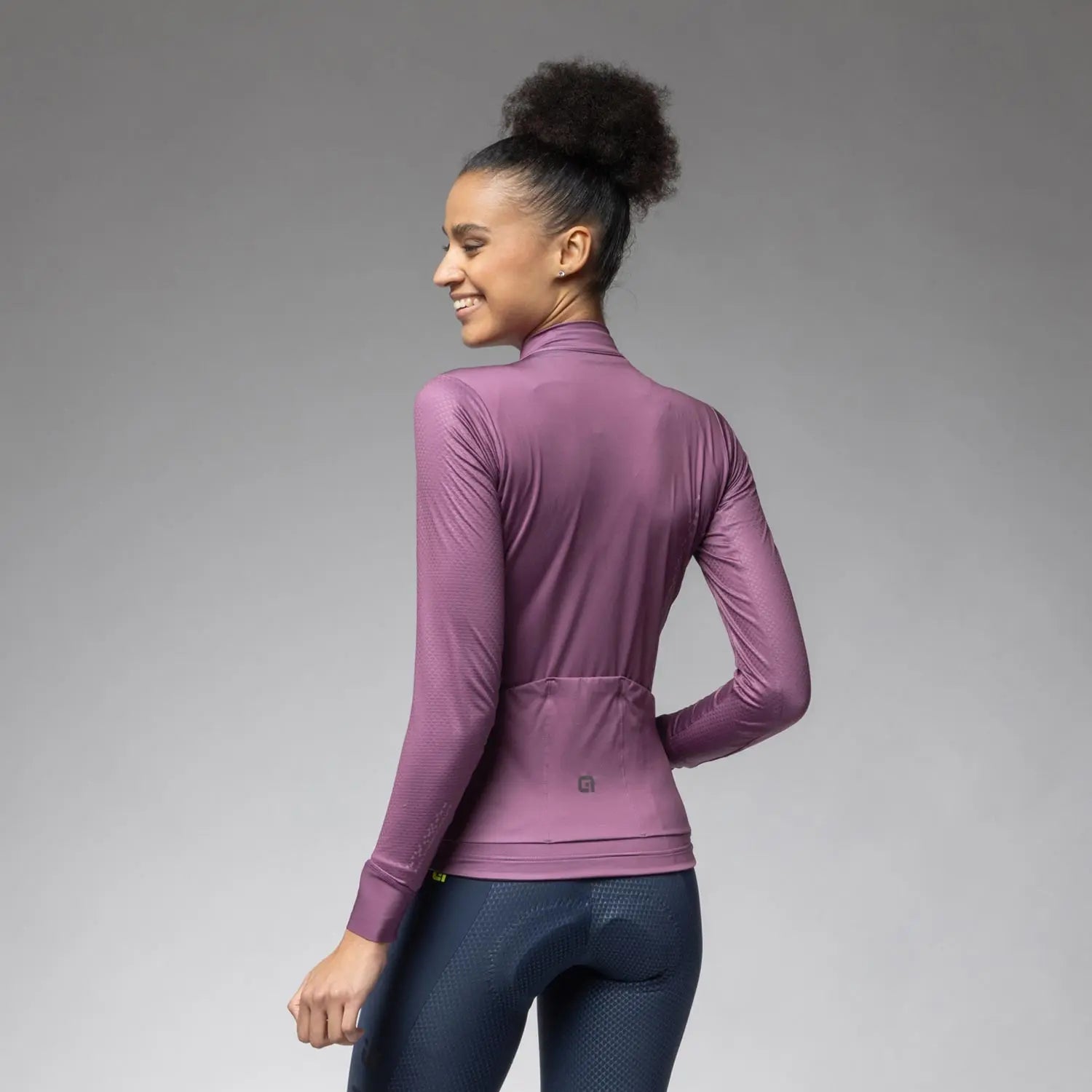 Ale Clothing Follow Me 2.0 PR-E Long Sleeves Ladies Jersey Purple - FREE UK Shipping, FREE 365 Day Returns | Moto Central