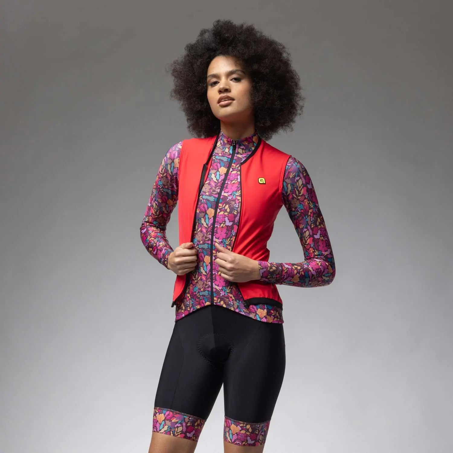 Ale Clothing Thermo 2.0 PR-E Ladies Gilet Fluo Pink - FREE UK Shipping, FREE 365 Day Returns | Moto Central