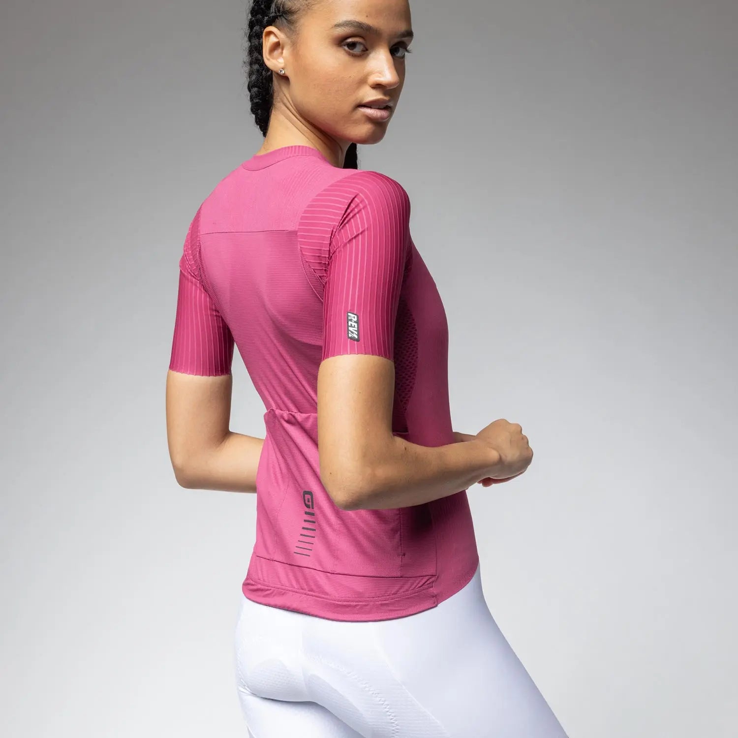 Ale Clothing Sprinter 2.0 R-EV1 Ladies Short Sleeves Jersey Pink - FREE UK Shipping, FREE 365 Day Returns | Moto Central