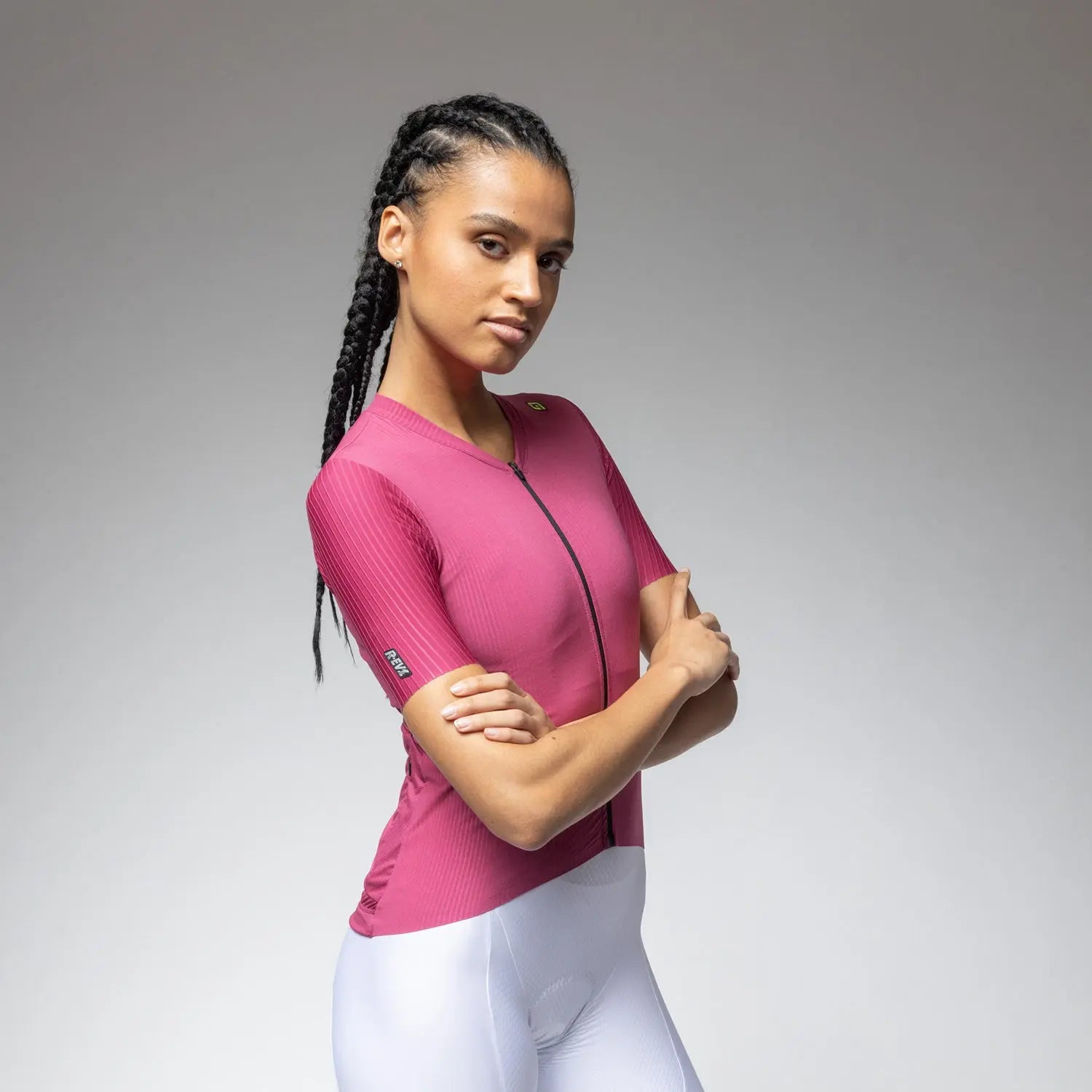 Ale Clothing Sprinter 2.0 R-EV1 Ladies Short Sleeves Jersey Pink - FREE UK Shipping, FREE 365 Day Returns | Moto Central