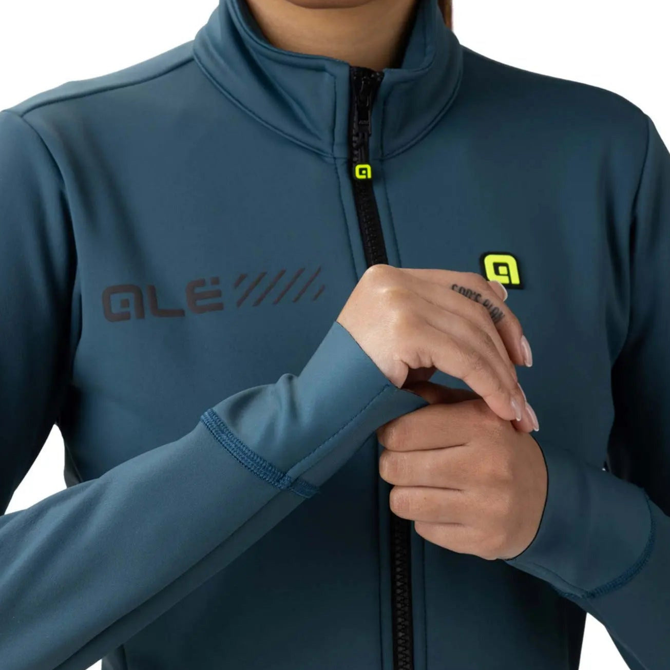 Ale Clothing Fondo Plus Pragma Ladies Jacket Green - FREE UK Shipping, FREE 365 Day Returns | Moto Central