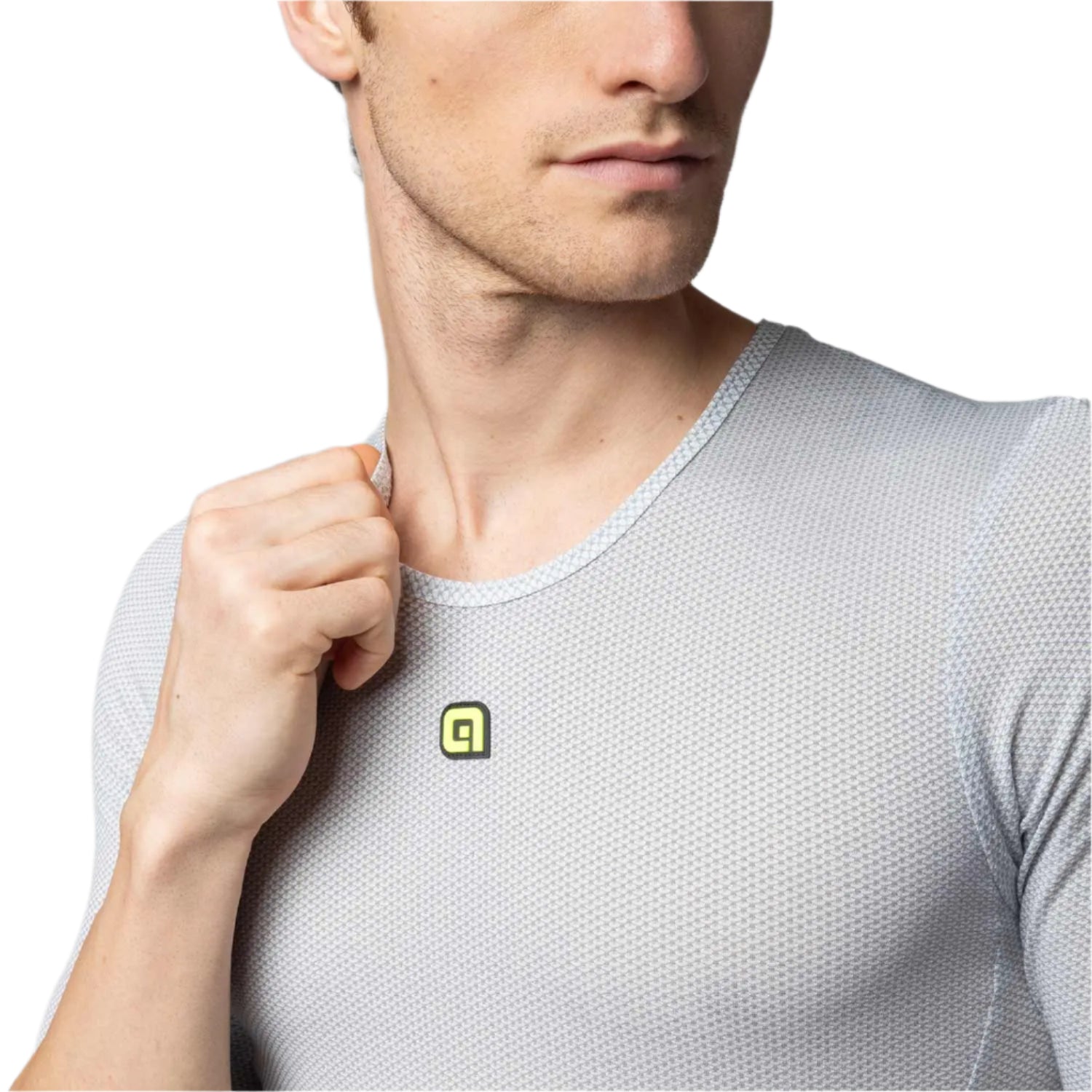 Ale Clothing Steam Short Sleeves Base Layer Grey - FREE UK Shipping, FREE 365 Day Returns | Moto Central