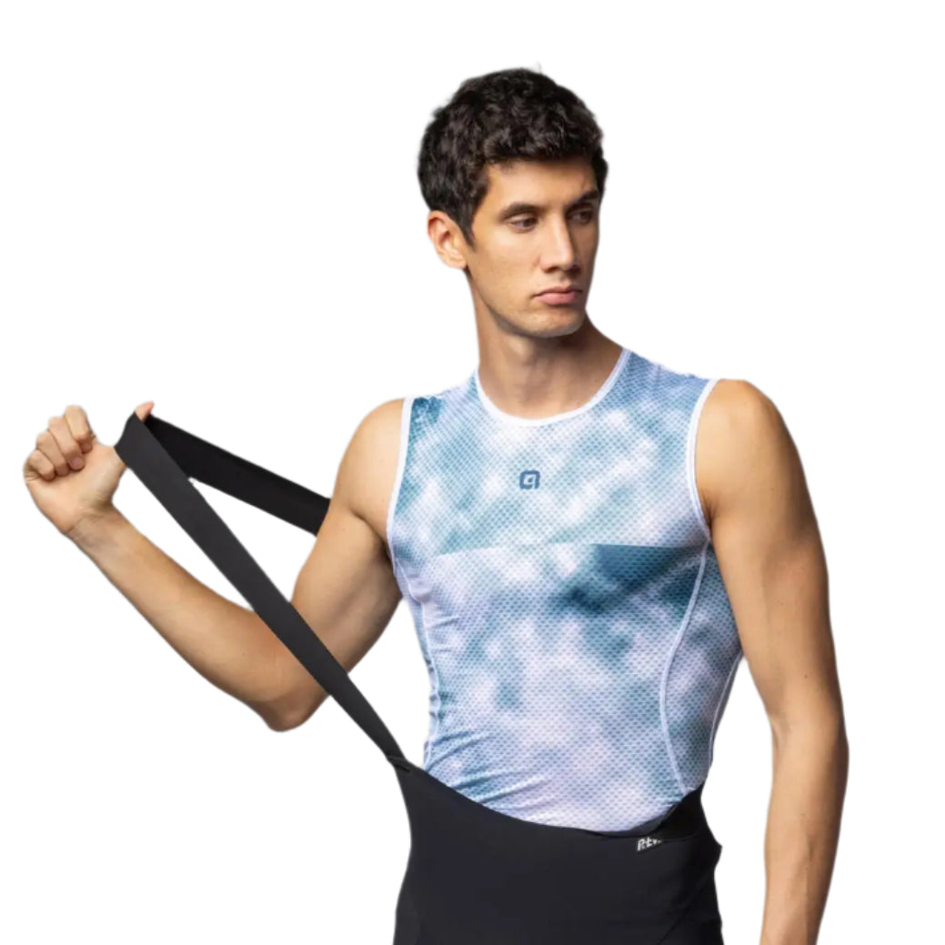Ale Clothing Atmosfera Sleeveless Base Layer Cyan - FREE UK Shipping, FREE 365 Day Returns | Moto Central