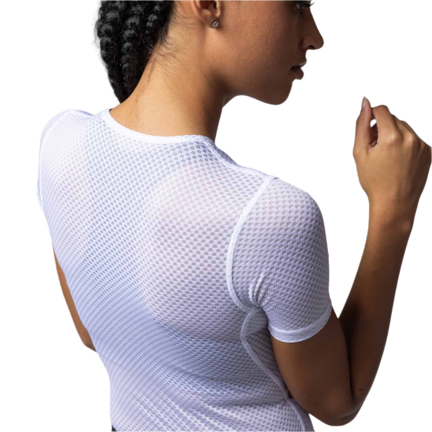 Ale Clothing Velo Active Intimo Ladies Short Sleeves Base Layer White - FREE UK Shipping, FREE 365 Day Returns | Moto Central
