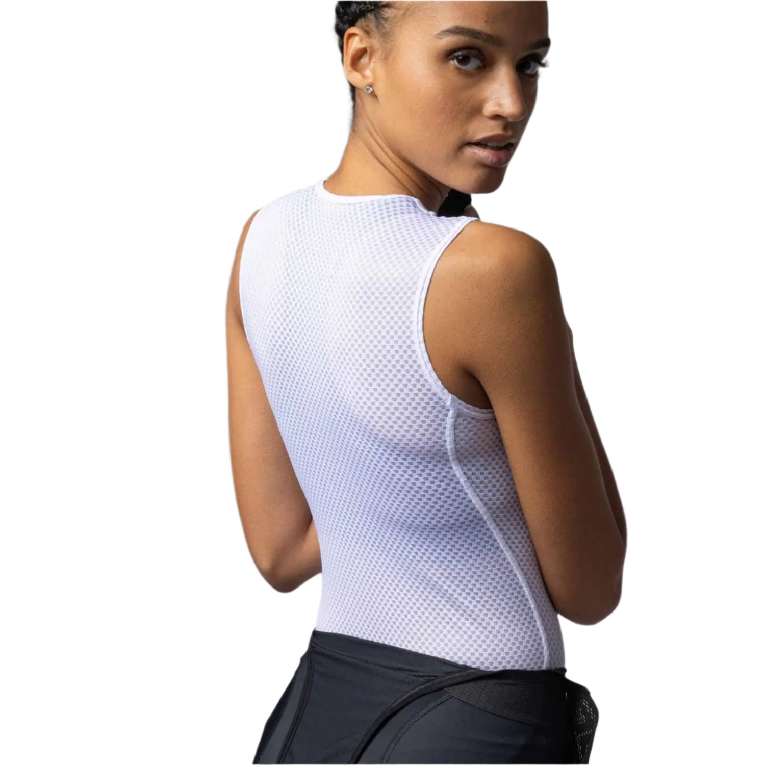 Ale Clothing Velo Active Intimo Ladies Sleeveless Base Layer White - FREE UK Shipping, FREE 365 Day Returns | Moto Central