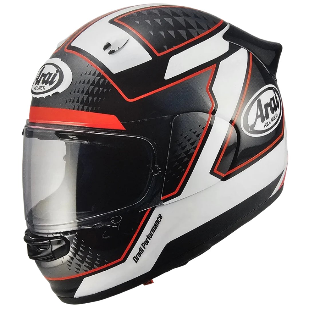 arai helmet for sale uk Arai Quantic Full Face Helmet Giu Red FREE Delivery, 365 Day Returns