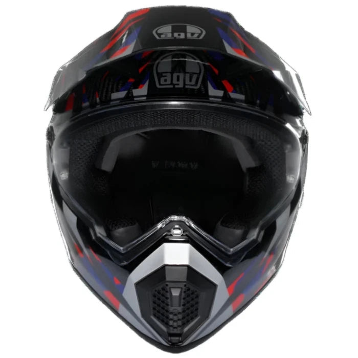 AGV AX9 Steppa Carbon / Red / Blue