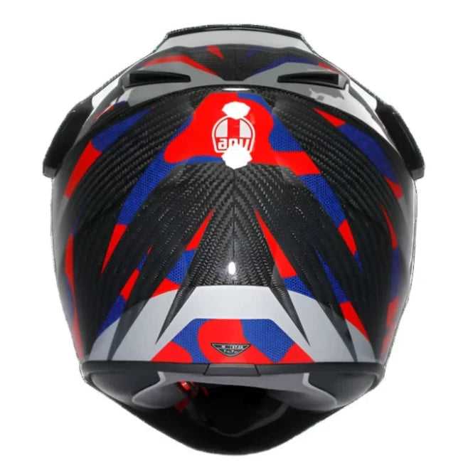 AGV AX9 Steppa Carbon / Red / Blue