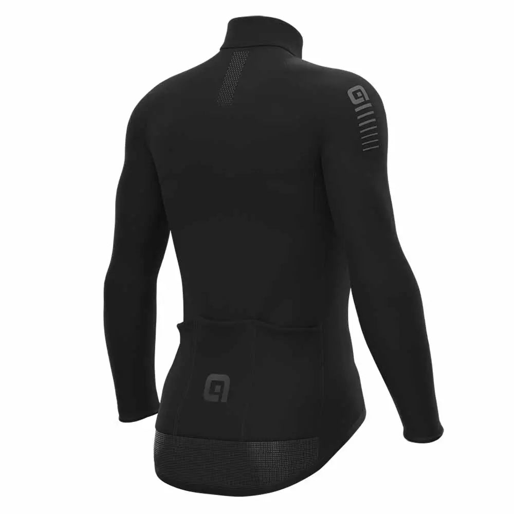 Ale Clothing Thermal R-EV1 Long Sleeves Jersey Black - FREE UK Shipping, FREE 365 Day Returns | Moto Central