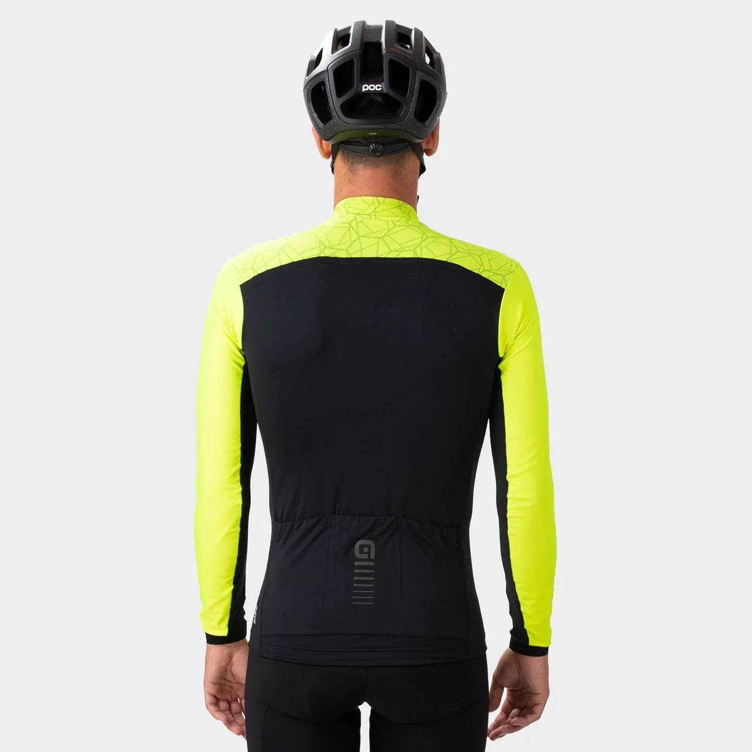 Ale Clothing Velocity R-EV1 Long Sleeves Jersey Yellow - FREE UK Shipping, FREE 365 Day Returns | Moto Central
