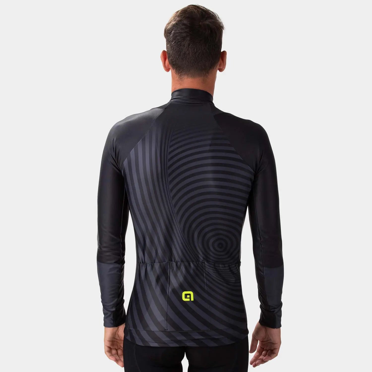 Ale Clothing Green Digital PR-R Long Sleeves Jersey Black - FREE UK Shipping, FREE 365 Day Returns | Moto Central