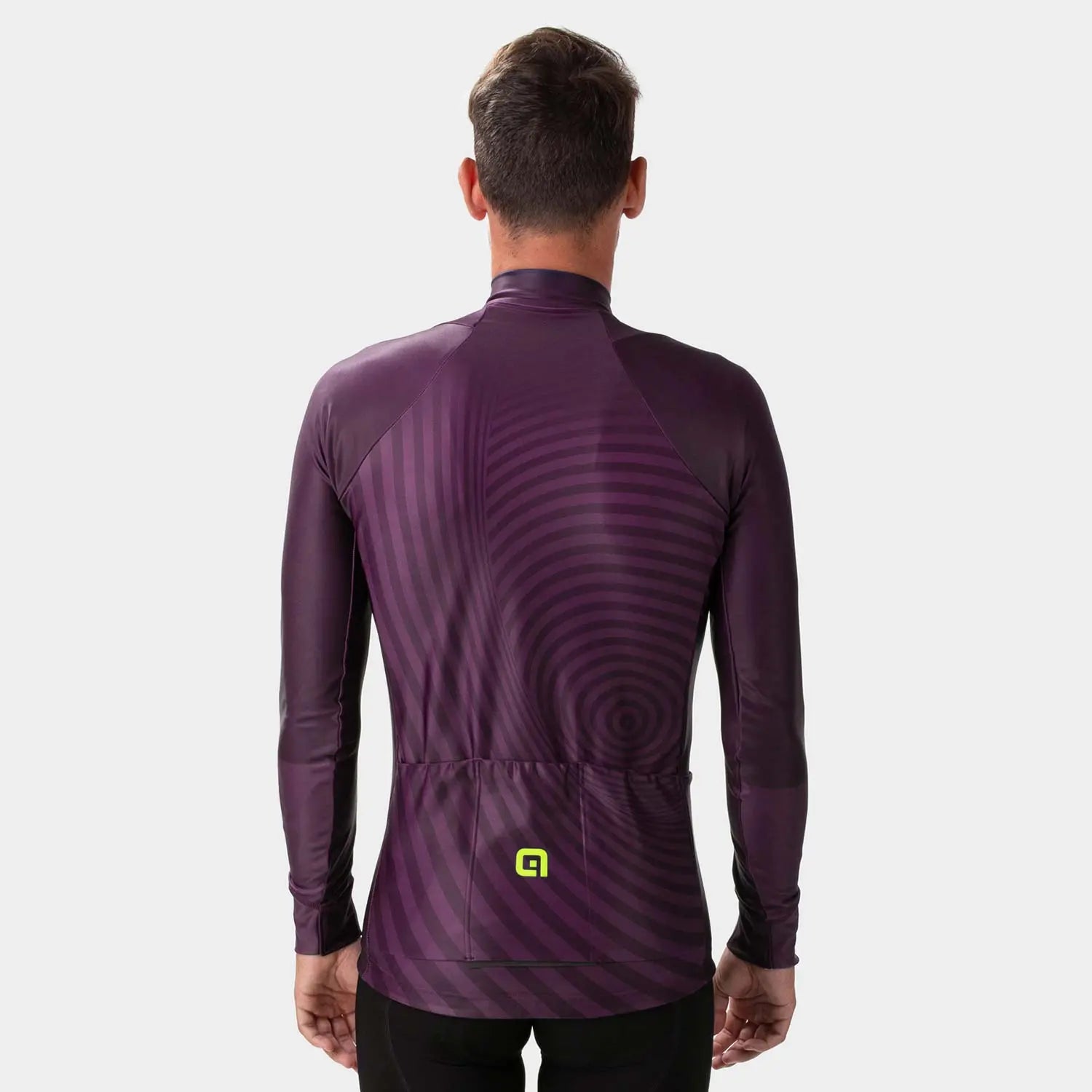 Ale Clothing Green Digital PR-R Long Sleeves Jersey Burgundy - FREE UK Shipping, FREE 365 Day Returns | Moto Central