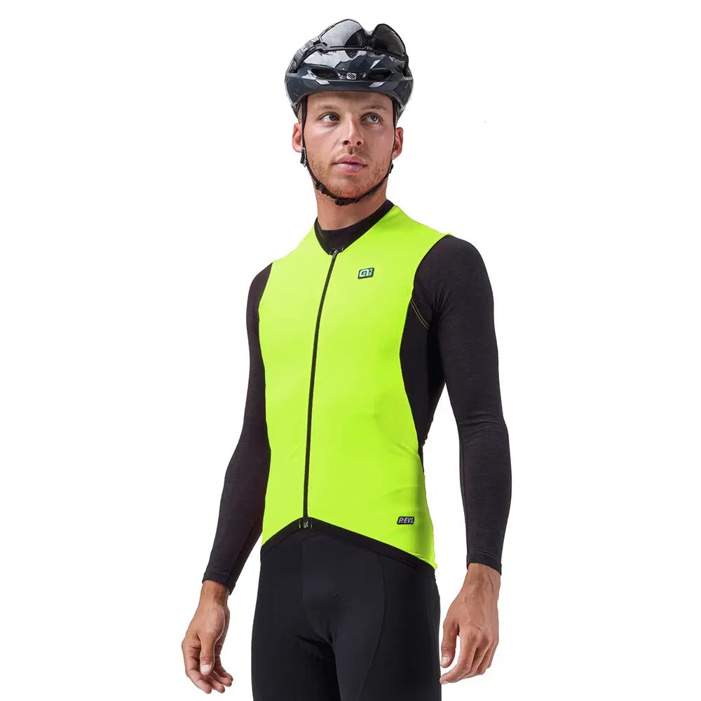 Ale Clothing Thermo Clima Protection Vest R-EV1 Mens Yellow - FREE UK Shipping, FREE 365 Day Returns | Moto Central