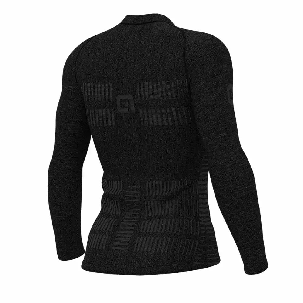 Ale Clothing Seamless Wool Baselayer Black - FREE UK Shipping, FREE 365 Day Returns | Moto Central
