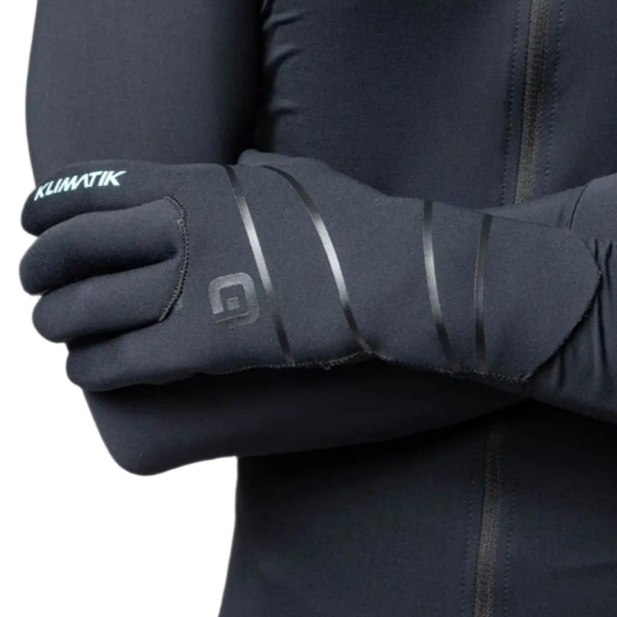 Ale Clothing Klimatik Neoprene Gloves Black / Cyan - FREE UK Shipping, FREE 365 Day Returns | Moto Central