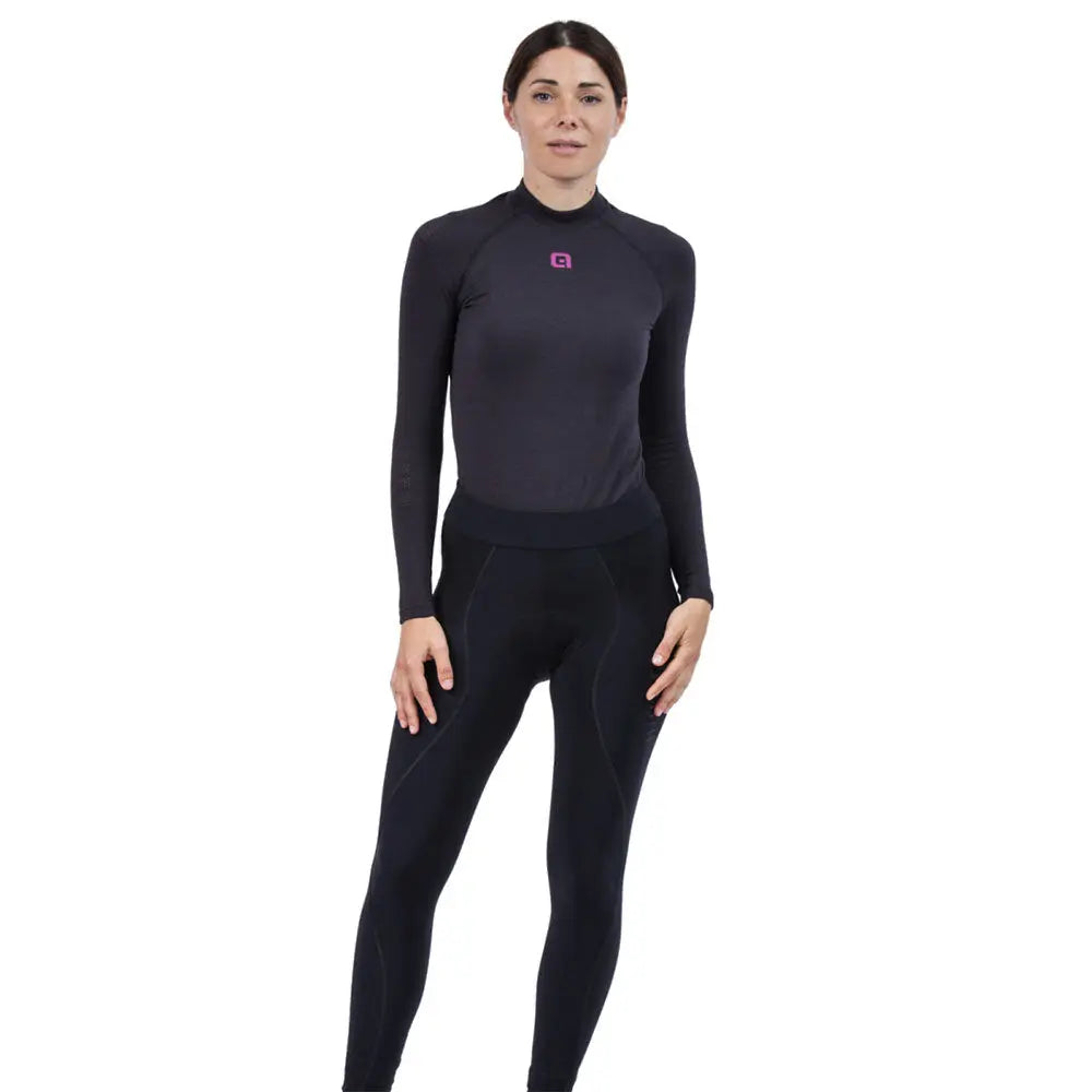 Ale Clothing Essential Solid Ladies Tights Black / Reflective - FREE UK Shipping, FREE 365 Day Returns | Moto Central