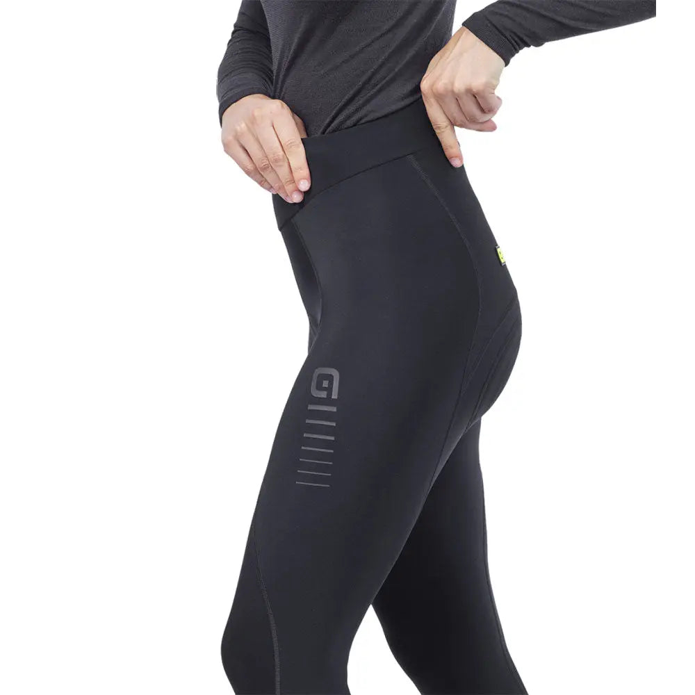 Ale Clothing Essential Solid Ladies Tights Black / Reflective - FREE UK Shipping, FREE 365 Day Returns | Moto Central