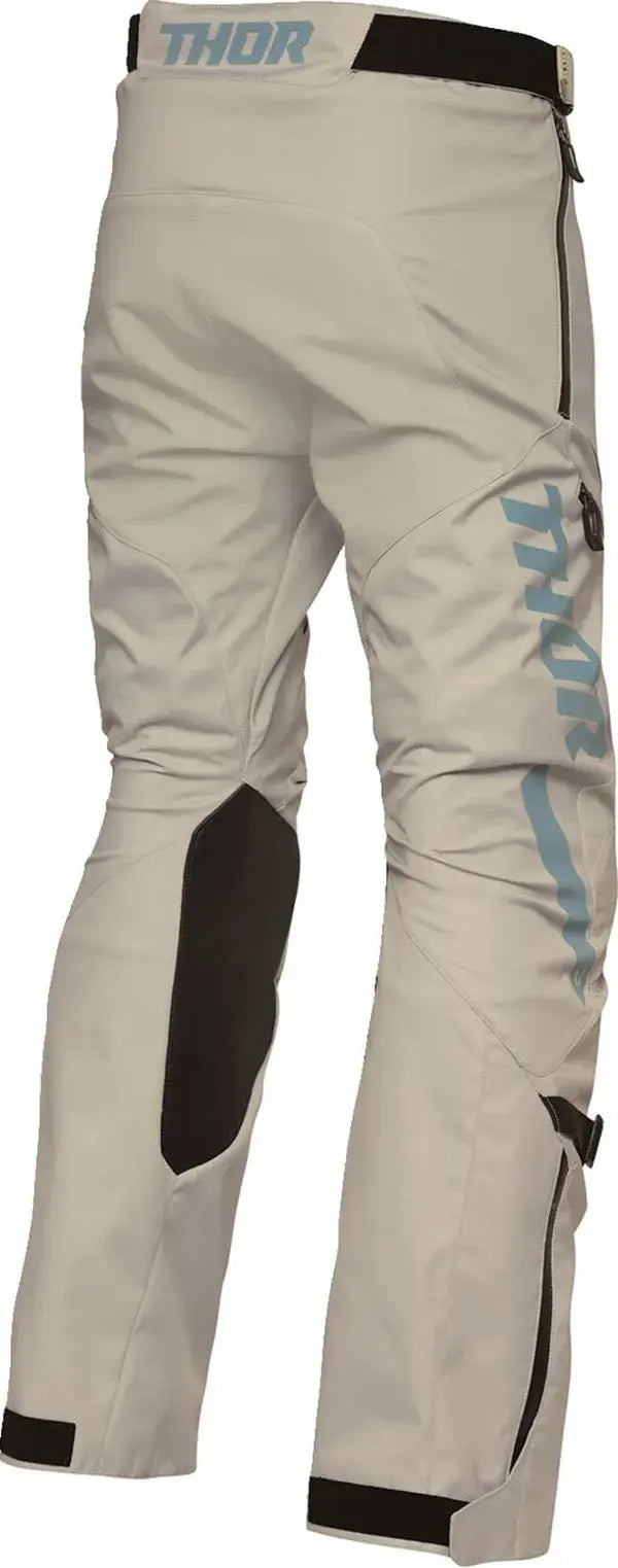 Thor Terrain Over-the-Boot MX Textile Trouser Black / Grey / Sand - FREE UK Shipping, FREE 365 Day Returns | Moto Central