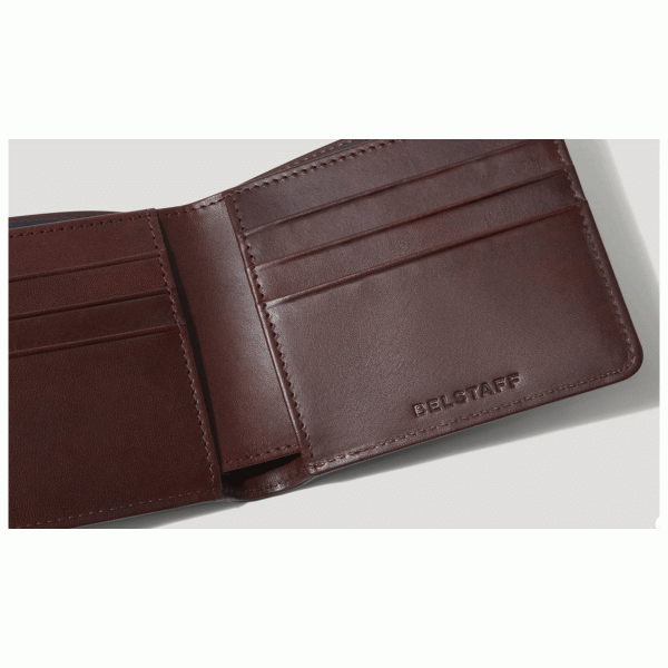 Belstaff Hanchurch BiFold Wallet Antique Brown FREE UK Delivery, FREE 365 Day Returns | Moto Central