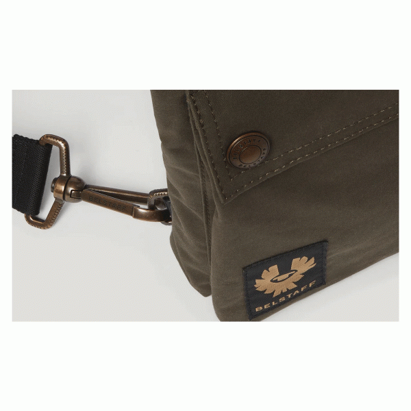 Belstaff Trialmaster Crossbody Bag Faded Olive FREE UK Delivery, FREE 365 Day Returns | Moto Central