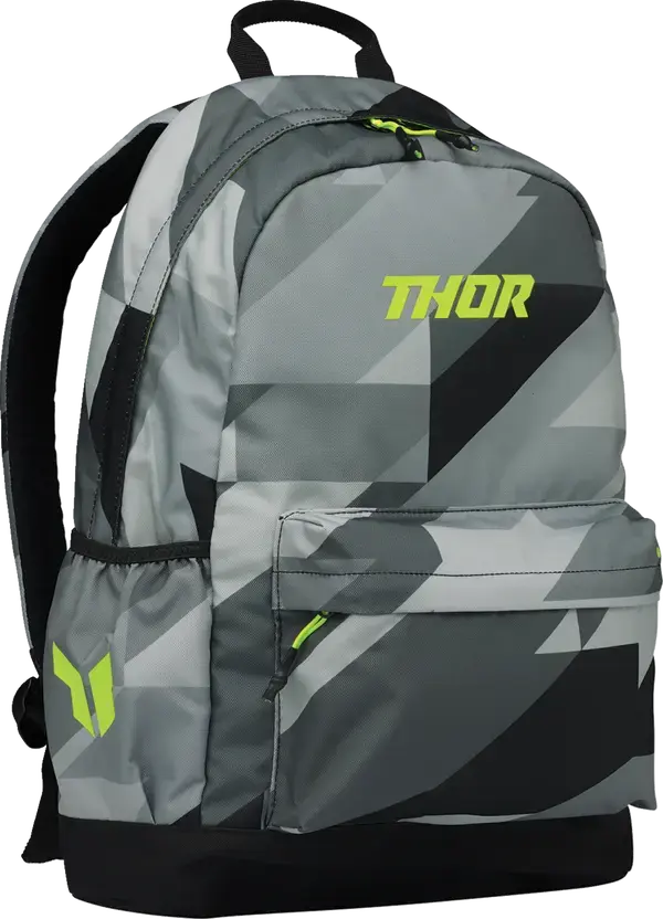 Thor Varsity Backpack Camo / Acid - FREE UK Shipping, FREE 365 Day Returns | Moto Central