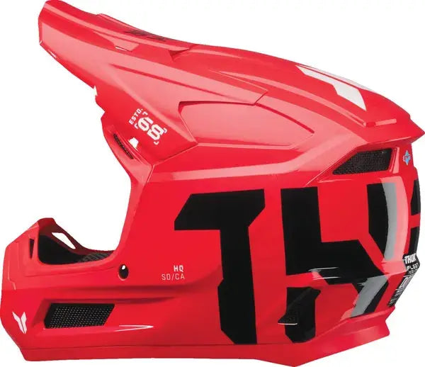 Thor Fleet Youth Forge Red - FREE UK Shipping, FREE 365 Day Returns | Moto Central