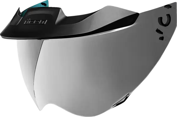 Icon Domain Helmet MotoShield Visor Warboy Chrome - FREE UK Shipping, FREE 365 Day Returns | Moto Central