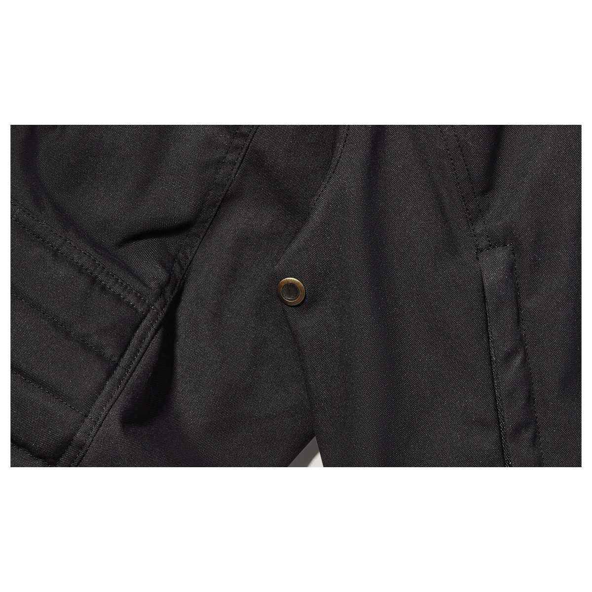 Belstaff Roberts Technical Cotton Canvas Textile Jacket Black FREE UK Delivery, FREE 365 Day Returns | Moto Central