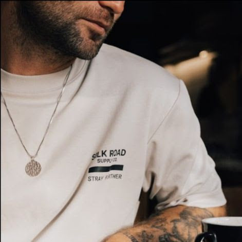 Silk Road Bar Core T-Shirt Bone