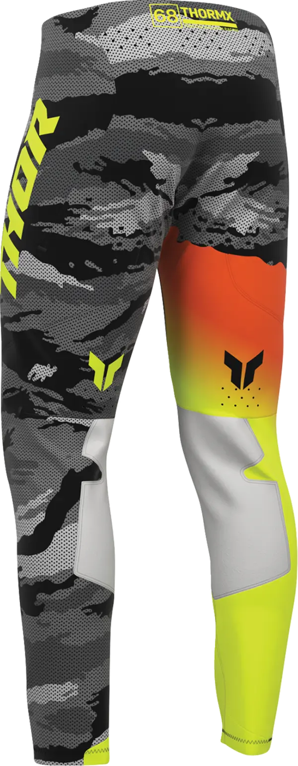 Thor Sportmode Recon LE MX Textile Trouser Black / Acid / Grey - FREE UK Shipping, FREE 365 Day Returns | Moto Central