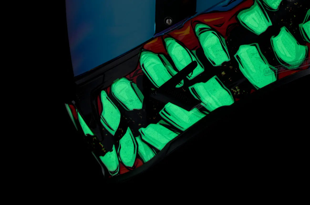 Icon Airframe Pro Krazy Klown 2 Black / Blue / Pink / Purple / White - FREE UK Shipping, FREE 365 Day Returns | Moto Central