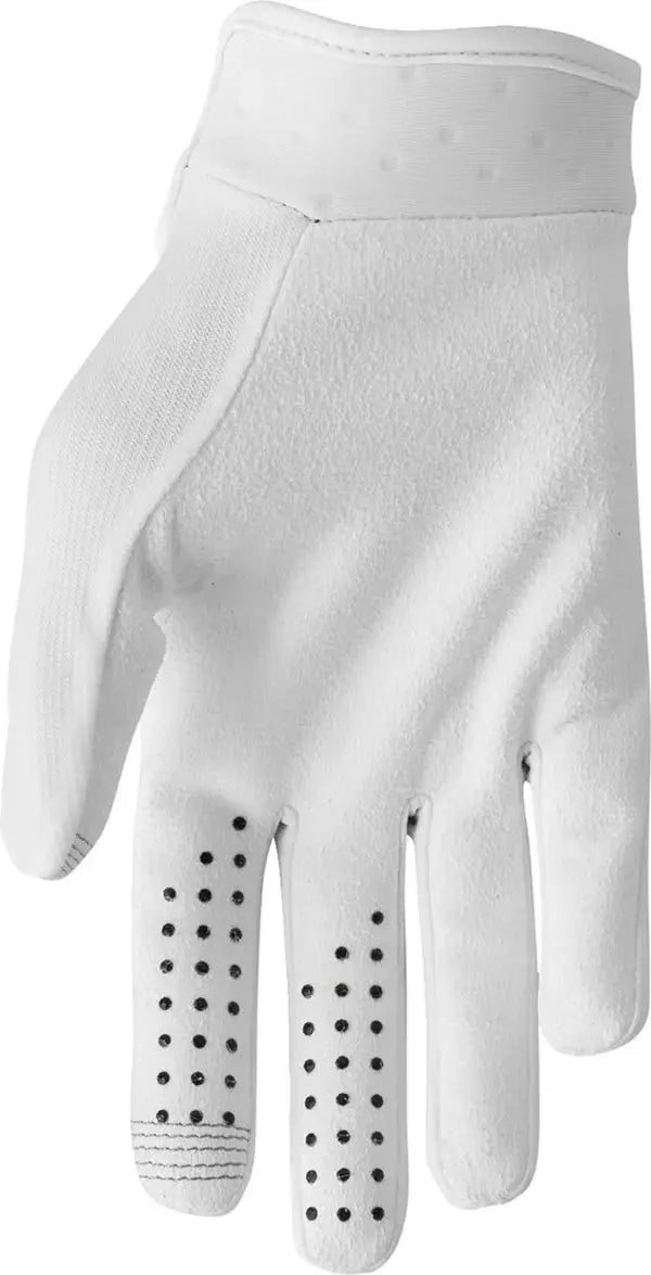 Thor Launchmode Textile Gloves White - FREE UK Shipping, FREE 365 Day Returns | Moto Central