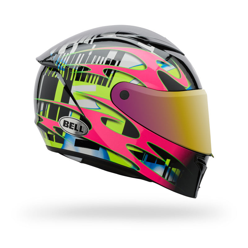 Bell Lithium MIPS Plus Synchro SE Multi, rear-left three-quarter view